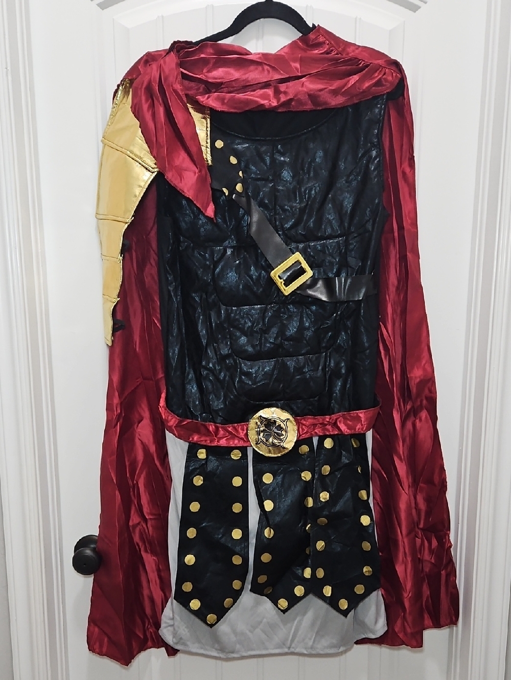 Roman Warrior Gladiator Halloween Costume New Medium Men's